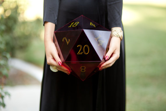 d20 gigante de acrílico: eu quero!
